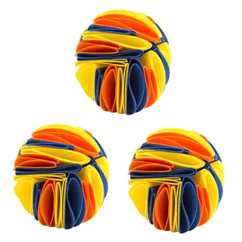 Kisangel 3 Stücke Hund Kauen Spielzeug Pet Snuffle Leck Lebensmittel Interaktive Puzzle Spielzeug Für Mental Kisangel 3 Stücke Hund Kauen Spielzeug Pet Snuffle Leck Lebensmittel Interaktive Puzzle Spielzeug Für Mental von Kisangel