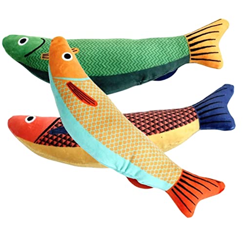 Kisangel 3St Katzenspielzeug Tiere Kätzchen kauen Katzenminze- Katzenminze- Wassermattenspielzeug für Katzen Kätzchenspielzeug Katze Katzenminze Fisch Plüsch Kisangel 3St Katzenspielzeug Tiere Kätzchen kauen Katzenminze- Katzenminze- Wassermattenspielzeug für Katzen Kätzchenspielzeug Katze Katzenminze Fisch Plüsch von Kisangel