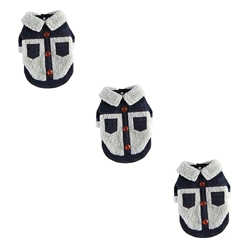 Kisangel 3St Kleidung für Haustiere Warmhaltende Hundebekleidung Hundemäntel hundemantel Dog Raincoat Kleider Winterkleidung für Hunde Winterjacke für Welpen Haustier Hund Baumwollmantel Kisangel 3St Kleidung für Haustiere Warmhaltende Hundebekleidung Hundemäntel hundemantel Dog Raincoat Kleider Winterkleidung für Hunde Winterjacke für Welpen Haustier Hund Baumwollmantel von Kisangel