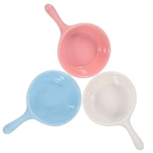 Kisangel 3-teilige Futter- Und Wassernäpfe Aus Keramik Für Haustiere Stabile Erhöhte Futternäpfe Für Kleintiere Wie Hamster Kisangel 3-teilige Futter- Und Wassernäpfe Aus Keramik Für Haustiere Stabile Erhöhte Futternäpfe Für Kleintiere Wie Hamster von Kisangel
