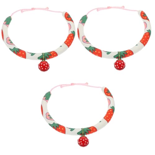 Kisangel 3-teiliges Zartes Kätzchenhalsband Verstellbar Für Katzen Modisch Und Bequem Kisangel 3-teiliges Zartes Kätzchenhalsband Verstellbar Für Katzen Modisch Und Bequem von Kisangel