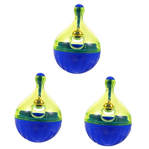 Kisangel 3St Leckeres Hundefutter Kleiner Vogelkäfig Katzen-Puzzle-Feeder Dog Toy Hunde spielsachen Spielzeug Leckereien für Katzen Leckerlispender für Katzen hundefutterspender Hündchen von Kisangel