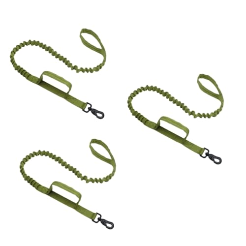 Kisangel 3stücke Verstellbare Nylon-hundeleine Für Training Bequeme Und Strapazierfähige Sicherheitsleine Mit Elastischem Stretch Für Kleine Bis Große Hunde Und Perfektes Hundetraining von Kisangel