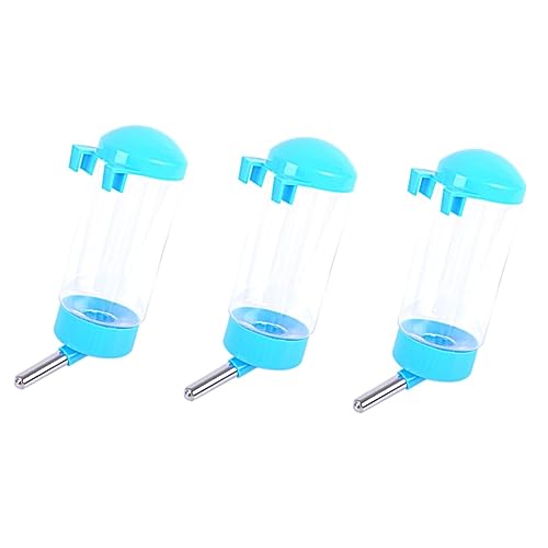 Kisangel 3stücke Haustier Trinkflasche Hängend Wasserdichter Wasserspender Für Kleine Hunde Katzen Und Kaninchen Umweltfreundliches Material Blau Kisangel 3stücke Haustier Trinkflasche Hängend Wasserdichter Wasserspender Für Kleine Hunde Katzen Und Kaninchen Umweltfreundliches Material Blau von Kisangel