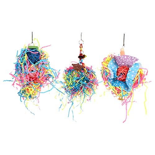 Kisangel 3St Papagei Kauspielzeug Vogel-Luffa- Rattankugeln Hamsterkäfig Vogel Papageien Papagei-Seil- kleine Vogelwerkzeuge Kauwerkzeug für Vögel Papageienbissspielzeug Kisangel 3St Papagei Kauspielzeug Vogel-Luffa- Rattankugeln Hamsterkäfig Vogel Papageien Papagei-Seil- kleine Vogelwerkzeuge Kauwerkzeug für Vögel Papageienbissspielzeug von Kisangel