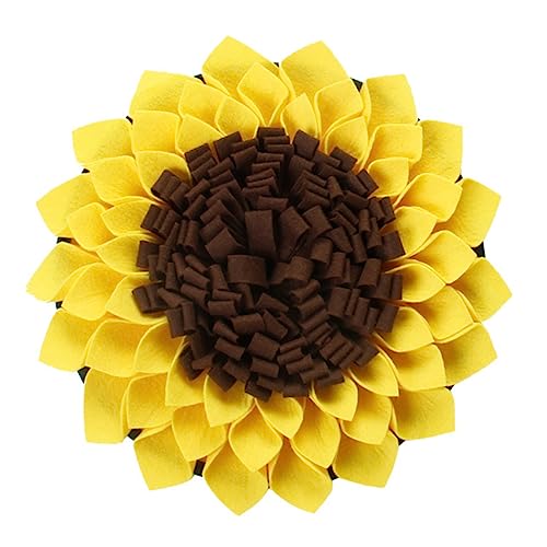 Kisangel 3 Stücke Sonnenblumen Pet Sniffle Matte Hund Nahrungssuche Pad Langsam Training Pad Filz Hund Esszimmer Matte Kisangel 3 Stücke Sonnenblumen Pet Sniffle Matte Hund Nahrungssuche Pad Langsam Training Pad Filz Hund Esszimmer Matte von Kisangel