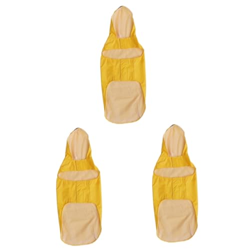 Kisangel 3stücke Reflective Hoodie Für Große Hunde Wasserdichter Regenmantel Für Hunde Adjustable Puppy Poncho Mit Kapuze Gelb Sicher Und Atmungsaktiv Für Regnerische Tage Kisangel 3stücke Reflective Hoodie Für Große Hunde Wasserdichter Regenmantel Für Hunde Adjustable Puppy Poncho Mit Kapuze Gelb Sicher Und Atmungsaktiv Für Regnerische Tage von Kisangel