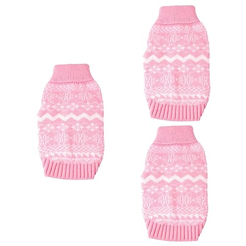 Kisangel 3St Winterkleidung für Haustiere Hunde-Outfits Weihnachtsfeier Hundekostü Outdoor-Haustierweste Hunde kostü Hunde kosttü Pullover Hundekleidung Elch Weihnachtskostüme Rosa Kisangel 3St Winterkleidung für Haustiere Hunde-Outfits Weihnachtsfeier Hundekostü Outdoor-Haustierweste Hunde kostü Hunde kosttü Pullover Hundekleidung Elch Weihnachtskostüme Rosa von Kisangel