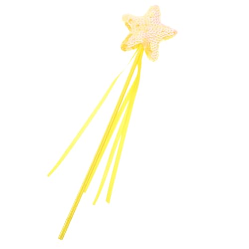 Kisangel 3stücke Katzenangel Mit Buntem Sternen-Ribbons Interaktives Spielzeug Für Kätzchen Langlebige Materialien Fördert Und Spielvergnügen Für Indoor-Training von Kisangel