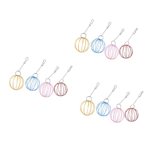 Kisangel 3St geflochtener Grasball Hamster Spielzeug hamsterspielzeug Holzball kauspielzeug holzkugel Rasselkugel Spielzeug für Hamster Spielen Kätzchen Bälle Rasselspielzeugball für Katze von Kisangel
