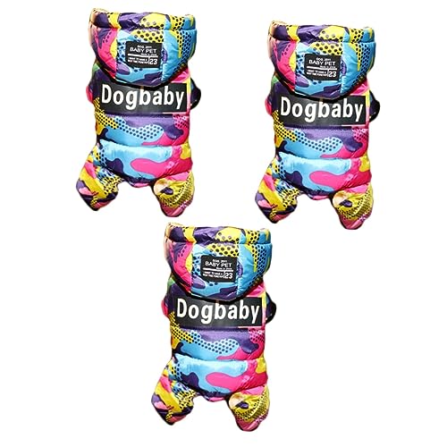 Kisangel 3-teiliger Dicker Warmer Hundemantel Für Puggy Dog Camouflage-hundebekleidung Hoodies Haustier-hundekleid Und Winddicht Größe XXL Kisangel 3-teiliger Dicker Warmer Hundemantel Für Puggy Dog Camouflage-hundebekleidung Hoodies Haustier-hundekleid Und Winddicht Größe XXL von Kisangel