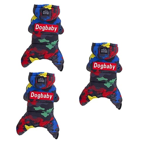 Kisangel 3St pet Winter Daunenjacke hundemantel Dog Raincoat große Hundemäntel für den Winter Daunenjacke für Haustiere Weste Mantel warme Hoodies Tarnmantel für Hunde Hundekleid Pommern Kisangel 3St pet Winter Daunenjacke hundemantel Dog Raincoat große Hundemäntel für den Winter Daunenjacke für Haustiere Weste Mantel warme Hoodies Tarnmantel für Hunde Hundekleid Pommern von Kisangel