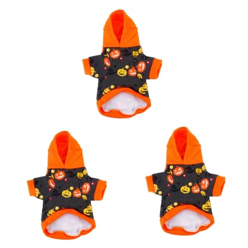 Kisangel 3st Halloween-weihnachtshundekostüm Welpen-Outfits Halloween-hundejacke Halloween-haustierpullover Halloween-Hund-Hoodie Süße Hundekleidung Hundehemden Stoff Perlmutt Combo-Platte Kisangel 3st Halloween-weihnachtshundekostüm Welpen-Outfits Halloween-hundejacke Halloween-haustierpullover Halloween-Hund-Hoodie Süße Hundekleidung Hundehemden Stoff Perlmutt Combo-Platte von Kisangel