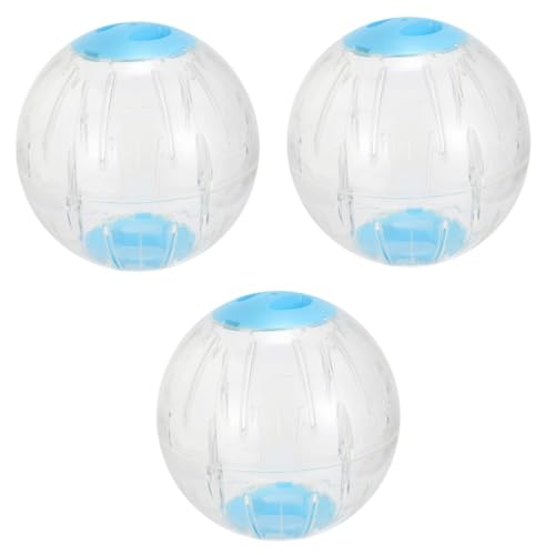 Kisangel 3st Hamster-Gymnastikball Mausrad Mausball Ratte Laufender Ball Spielzeug Für Kleine Tierkäfige Laufspielzeug Für Hamster Meerschweinchen Rad Hamster-laufball Hamsterspinner STK Kisangel 3st Hamster-Gymnastikball Mausrad Mausball Ratte Laufender Ball Spielzeug Für Kleine Tierkäfige Laufspielzeug Für Hamster Meerschweinchen Rad Hamster-laufball Hamsterspinner STK von Kisangel