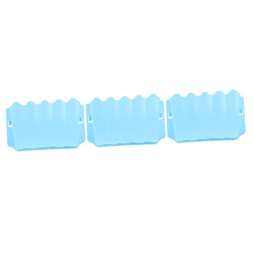 Kisangel 3st Hasengrasständer Futternapf Für Hamster Kaninchen-Futter-Manager Kaninchenfutter Grashalter Für Futterstelle Für Kaninchen Rattenfutter Futterbecken Für Meerschweinchen Plastik von Kisangel