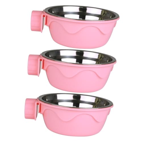 Kisangel 3st Haustiernapf Futterspender Für Hamster Wassernapf Für Kaninchen Papagei Kleines Tiergericht Käfig Coop Schüssel Haustierzubehör Käfig Futternapf Lebensmittel Rosa Lieferungen Kisangel 3st Haustiernapf Futterspender Für Hamster Wassernapf Für Kaninchen Papagei Kleines Tiergericht Käfig Coop Schüssel Haustierzubehör Käfig Futternapf Lebensmittel Rosa Lieferungen von Kisangel