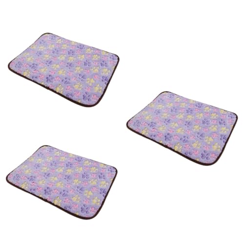 Kisangel 3st Hund Sommermatte Kühlmatte Für Haustiere Haustier-sommermatte Buntbarschfelsen Katzenballbahn Dekorationen Für Aquarien Bettdecke Für Haustiere Kissen Violett Optional Kisangel 3st Hund Sommermatte Kühlmatte Für Haustiere Haustier-sommermatte Buntbarschfelsen Katzenballbahn Dekorationen Für Aquarien Bettdecke Für Haustiere Kissen Violett Optional von Kisangel