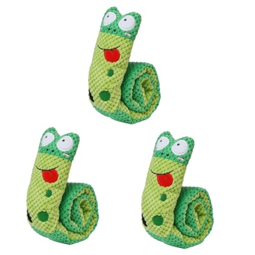 Kisangel 3stücke Hundespielzeug Quietschfunktion Kauspielzeug Für Welpen Und Kleine Hunde Interaktives Und Lustiges Teething Toy Form Einer Grünen Frosch-Pineapple Zur Beschäftigung Und Kisangel 3stücke Hundespielzeug Quietschfunktion Kauspielzeug Für Welpen Und Kleine Hunde Interaktives Und Lustiges Teething Toy Form Einer Grünen Frosch-Pineapple Zur Beschäftigung Und von Kisangel