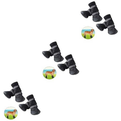 Kisangel 3st Für Hundeschuhe Haustierschuhe Schuhe Für Hundestiefel Haustier Erröten Kisangel 3st Für Hundeschuhe Haustierschuhe Schuhe Für Hundestiefel Haustier Erröten von Kisangel