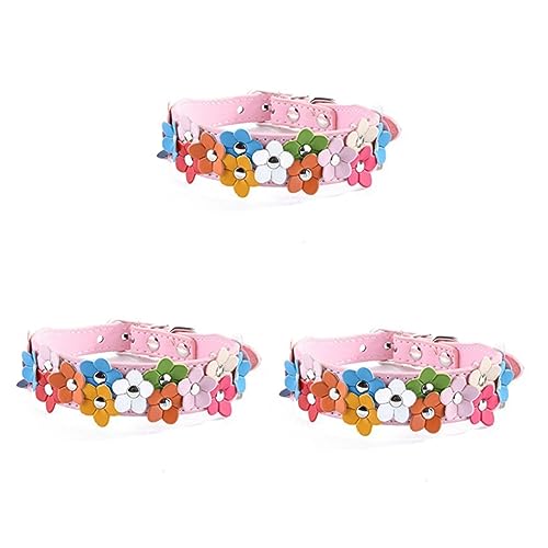 Kisangel 3st Verstellbares Haustierhalsband Welpenhalsband Kragen Duschhaube Für Hund Haustierhalsband Welpe+Halsband Für Haustiere Doppelreihe Hundeleine Rosa Einstellbar Kisangel 3st Verstellbares Haustierhalsband Welpenhalsband Kragen Duschhaube Für Hund Haustierhalsband Welpe+Halsband Für Haustiere Doppelreihe Hundeleine Rosa Einstellbar von Kisangel