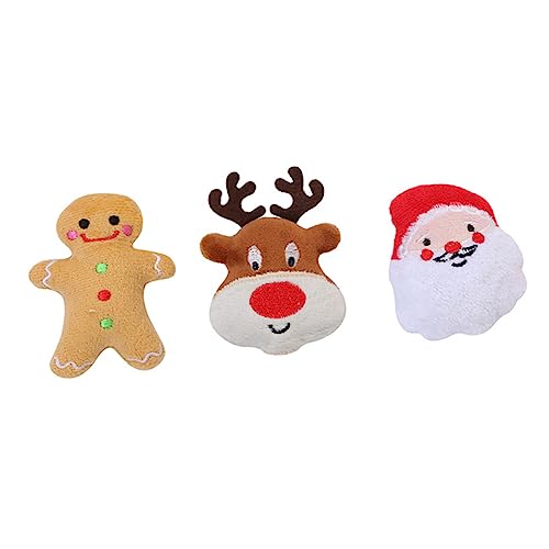 Kisangel Kauspielzeug-Set für Haustiere Weihnachtsspielzeug für Haustiere Hunde-backenzahnspielzeug Beißspielzeug für Hunde Sicher und Unterhaltsam von Kisangel