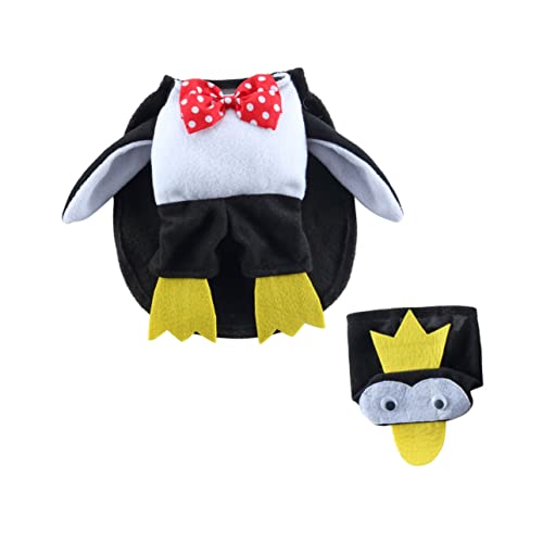 Kisangel 4 Sätze Verwandlungskostüm Für Haustiere Hunde-Pinguin-Kleidung Mantel des Hundekönigs Hund Umhang Pet Weihnachten Cosplay Kleid Halloween-haustierkostüm Hundemütze Polyester Kisangel 4 Sätze Verwandlungskostüm Für Haustiere Hunde-Pinguin-Kleidung Mantel des Hundekönigs Hund Umhang Pet Weihnachten Cosplay Kleid Halloween-haustierkostüm Hundemütze Polyester von Kisangel