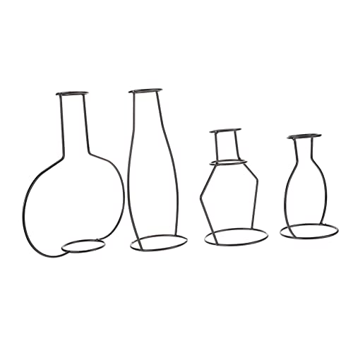 Kisangel 4 Stück Blumenständer aus Schmiedeeisen Kernstück Girlande Gold Eisenrahmen für besondere Haltbarkeit Blumenvase für Desktop oder Tischdekoration Vasenschmuck Büro-Desktop-Schmuck Kisangel 4 Stück Blumenständer aus Schmiedeeisen Kernstück Girlande Gold Eisenrahmen für besondere Haltbarkeit Blumenvase für Desktop oder Tischdekoration Vasenschmuck Büro-Desktop-Schmuck von Kisangel
