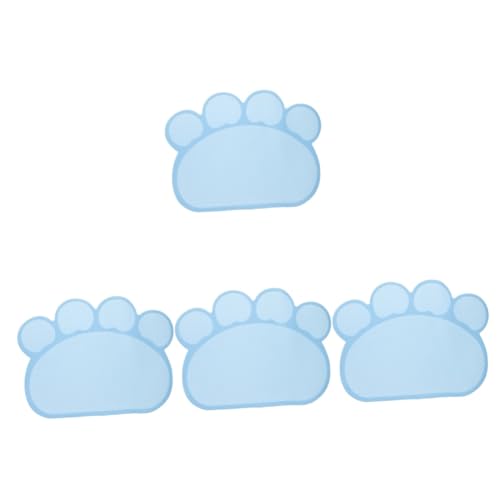 Kisangel 4 Stücke Pet Tischset Hund Katze Lebensmittel Matte Indoor Hund Katze Schüssel Kisangel 4 Stücke Pet Tischset Hund Katze Lebensmittel Matte Indoor Hund Katze Schüssel von Kisangel