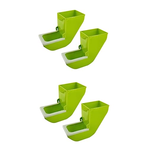 Kisangel 4stücke Parrot Feeding Case Hängende Futterschale Für Vögel Langlebiger Futter Und Wasserspender Für Wellensittiche Und Andere Kleine Vögel Einfach Zu Reinigen Und von Kisangel