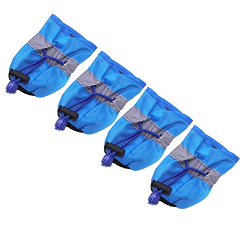 Kisangel -langlebiges Material Haustier Hundeschuhe 4 Stück Regen Schnee Booties Socken Größe 1 Kisangel -langlebiges Material Haustier Hundeschuhe 4 Stück Regen Schnee Booties Socken Größe 1 von Kisangel