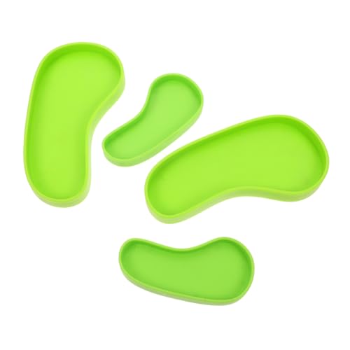 Kisangel 4er-Pack Eidechsen-wasserschüssel Reptilien-Wasser-Feeder Tiernahrungs-Feeder Glattes Und Dekoratives Design von Kisangel