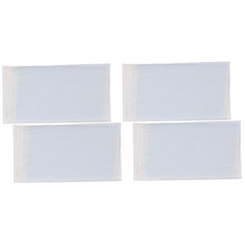 Kisangel 4 Stück Haustierbox-Unterlage Hunde für Träger PIPI-Pad-Matte Pet Pee Pads katzenkissen katzenkiste Hundekissen Welpen Hundeunterlagen pet pinkelmatte Baumwolle Weiß Kisangel 4 Stück Haustierbox-Unterlage Hunde für Träger PIPI-Pad-Matte Pet Pee Pads katzenkissen katzenkiste Hundekissen Welpen Hundeunterlagen pet pinkelmatte Baumwolle Weiß von Kisangel