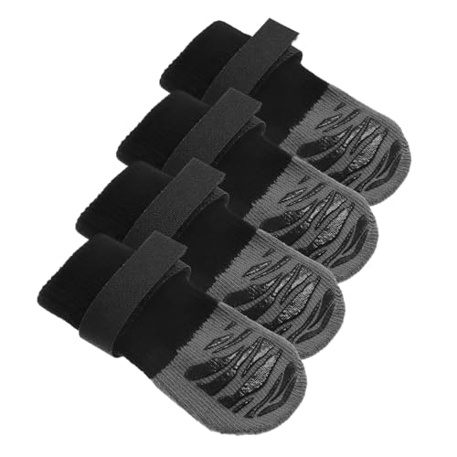 Kisangel 4stücke rutschfeste Hundesocken Für Kleine Hunde Atmungsaktive wasserdichte Pfotensocken Mit Rutschfester Sohle Für Drinnen Und Draußen Für Haustiere Kaltem Wetter Kisangel 4stücke rutschfeste Hundesocken Für Kleine Hunde Atmungsaktive wasserdichte Pfotensocken Mit Rutschfester Sohle Für Drinnen Und Draußen Für Haustiere Kaltem Wetter von Kisangel