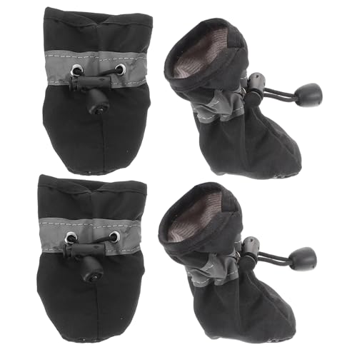 Kisangel 4 Stück Hundeschuhe für Hunde und Katzen rutschfeste Atmungsaktive und wasserdichte Pfotenschützer Teiliges Large für und Außeneinsatz Kisangel 4 Stück Hundeschuhe für Hunde und Katzen rutschfeste Atmungsaktive und wasserdichte Pfotenschützer Teiliges Large für und Außeneinsatz von Kisangel