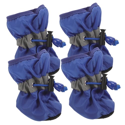 Kisangel Vielseitige Hunde-Wanderschuhe 4-teilige Booties Für Hunde Größe XXXL Schützt Die Pfoten Vor Rauem Kisangel Vielseitige Hunde-Wanderschuhe 4-teilige Booties Für Hunde Größe XXXL Schützt Die Pfoten Vor Rauem von Kisangel