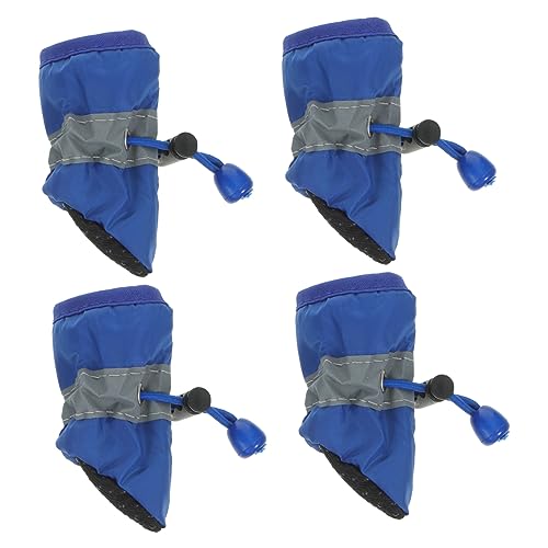 Kisangel Hunde-Wanderschuhe 4 Stück Haustier-Schuhe für Hunde Größe S Wetterfest Kisangel Hunde-Wanderschuhe 4 Stück Haustier-Schuhe für Hunde Größe S Wetterfest von Kisangel