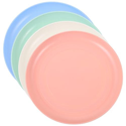 Kisangel Katzennapf-Set für Gesunde Ernährung 4-teilig Runde Flache Katzenfutternäpfe Tierfutterbehälter für Katzen Kätzchennäpfe Komfortables Design Kisangel Katzennapf-Set für Gesunde Ernährung 4-teilig Runde Flache Katzenfutternäpfe Tierfutterbehälter für Katzen Kätzchennäpfe Komfortables Design von Kisangel