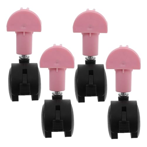 Kisangel Pet Carrier Casters Ersatz 4 Stück Rollende Räder Für Katzenkäfig Einfache Montage von Kisangel