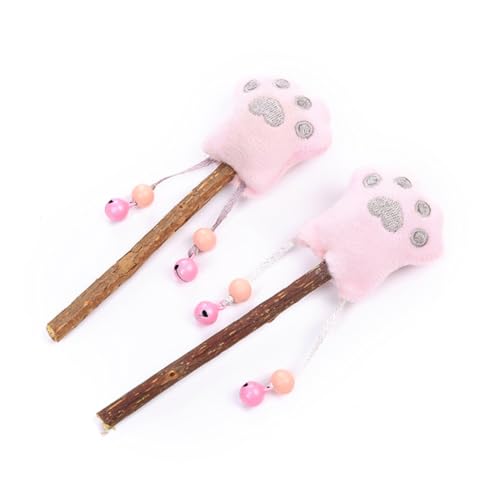 Kisangel 4 Stück Katzenminze Teaser mit Lollipop Design Bissfestes Plüschspielzeug für Interaktives Rosa Kisangel 4 Stück Katzenminze Teaser mit Lollipop Design Bissfestes Plüschspielzeug für Interaktives Rosa von Kisangel