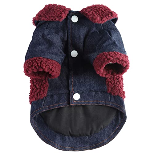Kisangel 4 Stück Kleidung für Haustiere Winterjacke Denim-Hunde-Hoodie winterhundemantel hundewintermantel hundeleine große Hunde Kleider Haustier-Outfit Hundebekleidung der Hund schmücken Kisangel 4 Stück Kleidung für Haustiere Winterjacke Denim-Hunde-Hoodie winterhundemantel hundewintermantel hundeleine große Hunde Kleider Haustier-Outfit Hundebekleidung der Hund schmücken von Kisangel