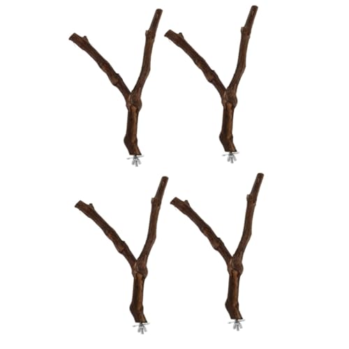 Kisangel 4stücke Grapevine Holz Sitzstangen Für Vögel Naturholz Vogelspielzeug Zur Krallenpflege Für Mehr Aktivität Im Käfig Kisangel 4stücke Grapevine Holz Sitzstangen Für Vögel Naturholz Vogelspielzeug Zur Krallenpflege Für Mehr Aktivität Im Käfig von Kisangel