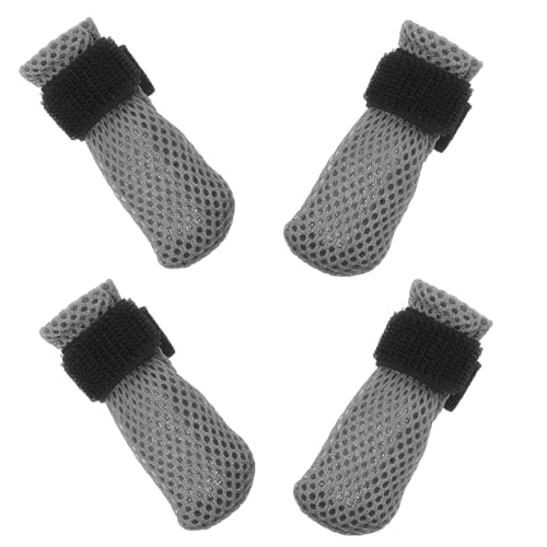 Kisangel 4 Stück Kratzfeste Schuhe Für Katzen Nagelkappen Für Katzen Katzenhandschuhe Katzenstiefel Katzenkrallenkappen Hundeschuhe Katzennägel Bedecken Kappen Und Schuhe Polyester Grey Kisangel 4 Stück Kratzfeste Schuhe Für Katzen Nagelkappen Für Katzen Katzenhandschuhe Katzenstiefel Katzenkrallenkappen Hundeschuhe Katzennägel Bedecken Kappen Und Schuhe Polyester Grey von Kisangel