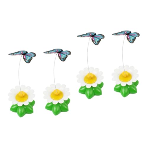 Kisangel 4stücke Elektrische Katzenangel Mit Simulierten Blumen Automatisches Rotierendes Spielzeug Für Katzen Lustiger Katzenspaß Gemischten Farben Für Zu Hause Kisangel 4stücke Elektrische Katzenangel Mit Simulierten Blumen Automatisches Rotierendes Spielzeug Für Katzen Lustiger Katzenspaß Gemischten Farben Für Zu Hause von Kisangel
