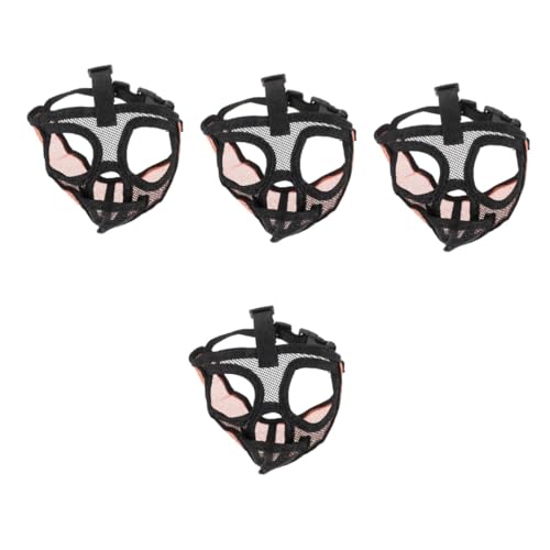 Kisangel 4 Stück Maulkorb Für Haustier Anti-Biss-maulkorb Hundemasken Anti-Biss-Maske Für Haustiere Anti-Bell-Masken Atmungsaktiv Maulkorb Für Draußen Schnauze PVC Sanft Hundemaul Kisangel 4 Stück Maulkorb Für Haustier Anti-Biss-maulkorb Hundemasken Anti-Biss-Maske Für Haustiere Anti-Bell-Masken Atmungsaktiv Maulkorb Für Draußen Schnauze PVC Sanft Hundemaul von Kisangel