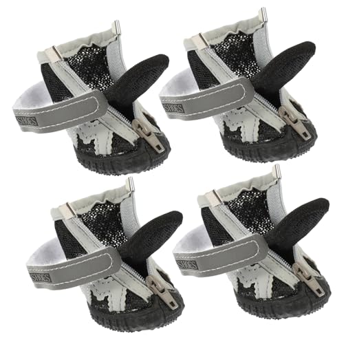 Kisangel 4 Stück pet net Schuhe verzierte Sandalen Hund füße Schutz hundeschuhe Paws pfotenschutz Welpe Haustier Hundepfotenschutz Mesh-Schuhe für Hunde atmungsaktiv Hündchen schmücken Kisangel 4 Stück pet net Schuhe verzierte Sandalen Hund füße Schutz hundeschuhe Paws pfotenschutz Welpe Haustier Hundepfotenschutz Mesh-Schuhe für Hunde atmungsaktiv Hündchen schmücken von Kisangel