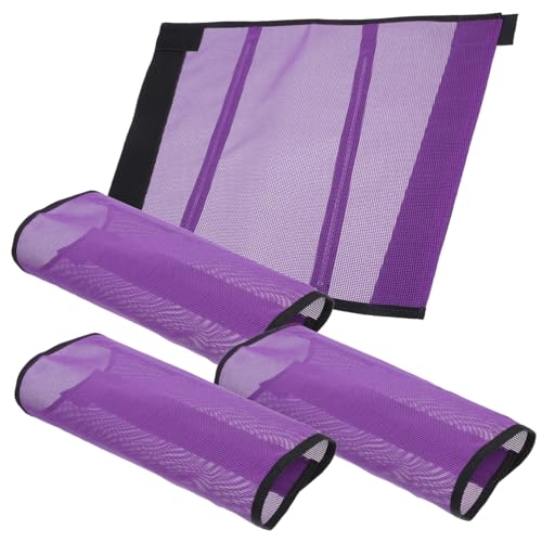 Kisangel Atmungsaktive Mesh-pferdestiefel 4-teiliges Set Fliegenstiefel Für Pferdebeinschoner Outdoor-pferdebein-netzüberzug Pferdebedarf von Kisangel
