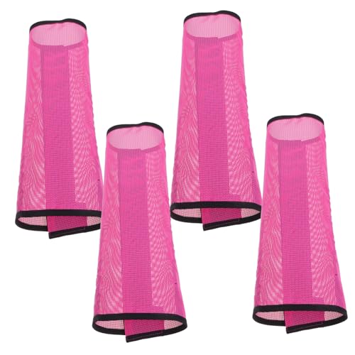 Kisangel 4 Stück Teiliges Atmungsaktive Pferde-beinschützer aus Mesh Elastisch Sitzende rutschfeste Fliegen-Leggings zum Schutz vor Insekten Verhindert Ermüdung für Training und von Kisangel