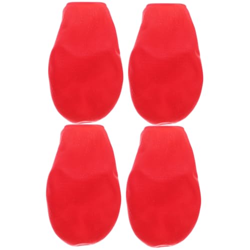 Kisangel 4 Stück Teiliges Wasserdichtes Hundeschuh rutschfeste Pfotenschutz für Outdoor Langlebig Schützend gegen Schmutz und Nässe Rot Einfach Anzuziehen Kisangel 4 Stück Teiliges Wasserdichtes Hundeschuh rutschfeste Pfotenschutz für Outdoor Langlebig Schützend gegen Schmutz und Nässe Rot Einfach Anzuziehen von Kisangel