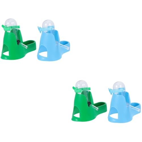 Kisangel 4 Stück Trinkbrunnen für Hamster automatischer Wasserspender Hamster trinkspender wasserflasche Wasserkessel automatische Wasserzufuhr Käfig Wasserbrunnen Ball Wiederverwendbar von Kisangel