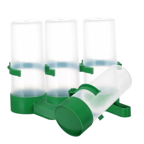 Kisangel Wasserspender für Vogelkäfige Automatischer Futterspender für Vögel Käfig Wasserbehälter für Kanarienvögel Hühnertränke und Futterset Papageienkäfig-zubehör Kisangel Wasserspender für Vogelkäfige Automatischer Futterspender für Vögel Käfig Wasserbehälter für Kanarienvögel Hühnertränke und Futterset Papageienkäfig-zubehör von Kisangel